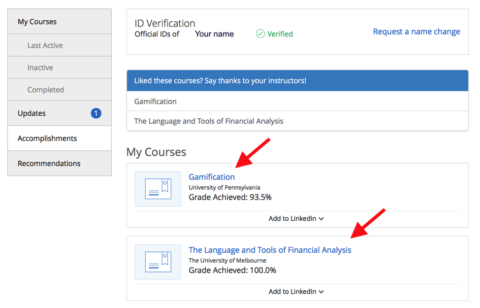 How can I get a certificate on Coursera? Kiron Education